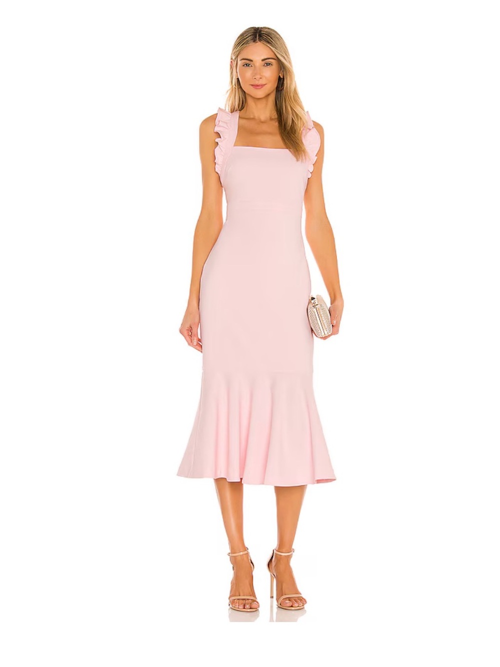 Likely Pink Hara Midi Dress size 4